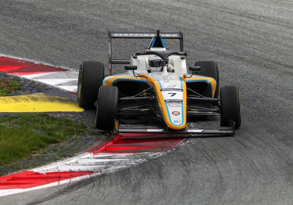 David Walther var flyvende i den første F4 CEZ runde.
(Foto: Walther Racing)
